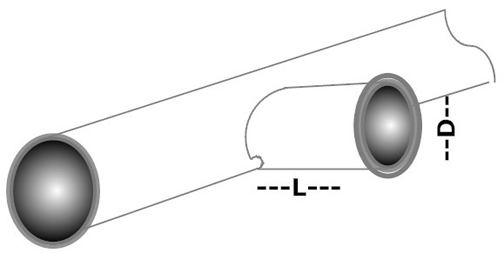 Figure 3: Recommended dead-leg orientation to minimize bubbles, soil, and debris entrapment. Image is courtesy of the author.